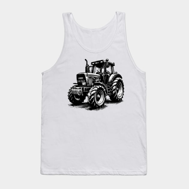 Agricultural Tank Top by Vehicles-Art